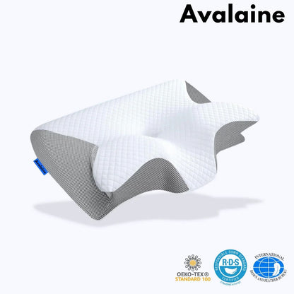 Wake Up Without Neck or Back Pain with the Evina Contour Relief Pillow