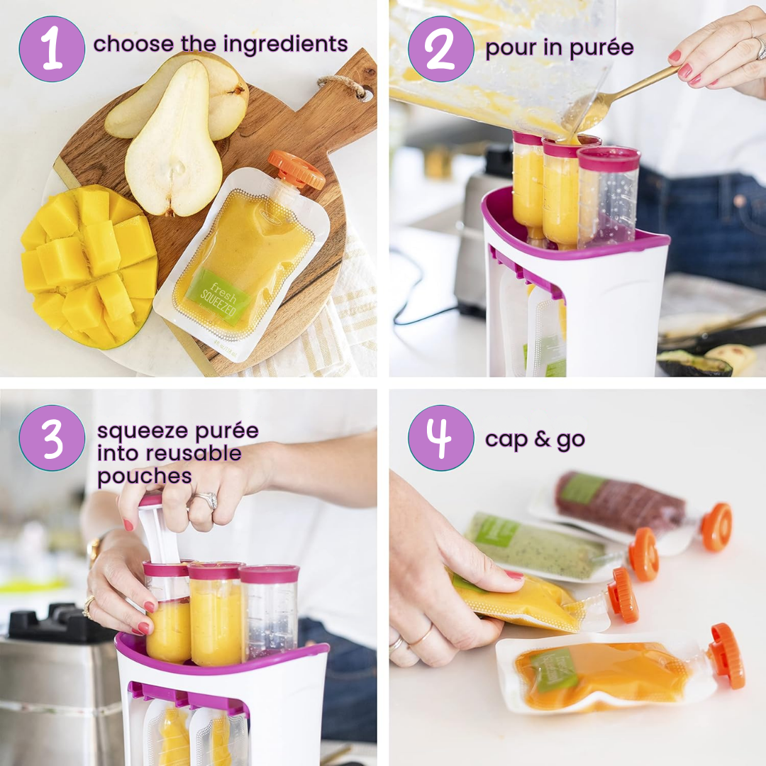 Homemade Pouch Maker – Fresh Baby Food in Seconds