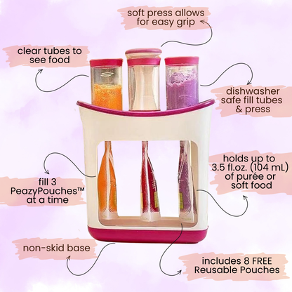 Homemade Pouch Maker – Fresh Baby Food in Seconds