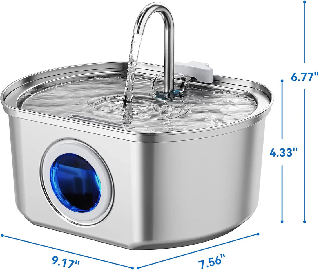 Evina™  Stainless Steel Water Fountain