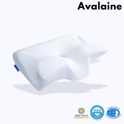 Wake Up Without Neck or Back Pain with the Evina Contour Relief Pillow
