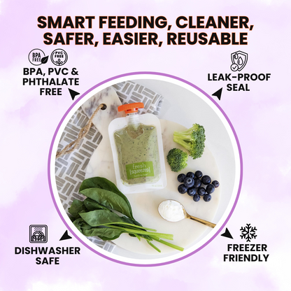 Homemade Pouch Maker – Fresh Baby Food in Seconds