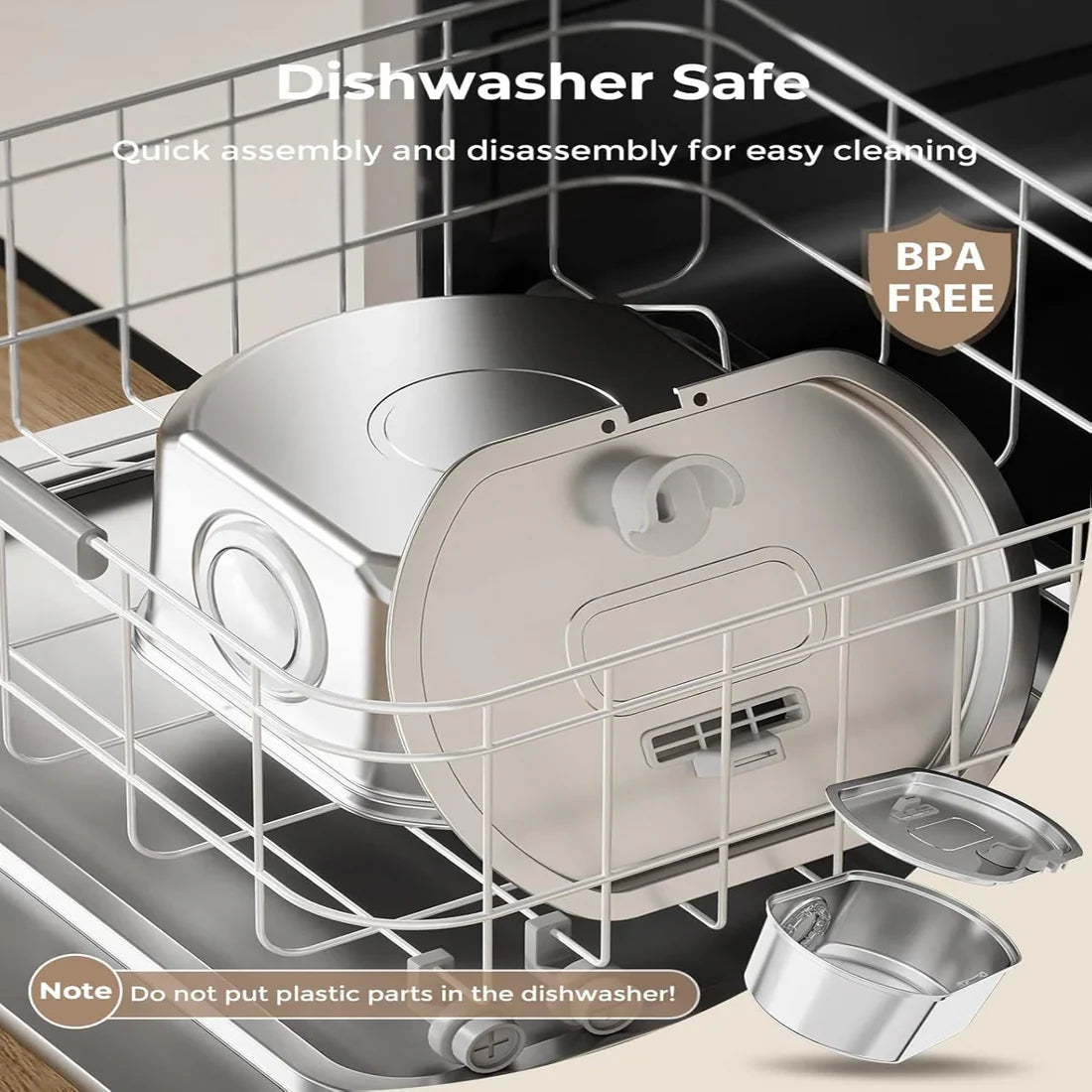 Evina™  Stainless Steel Water Fountain