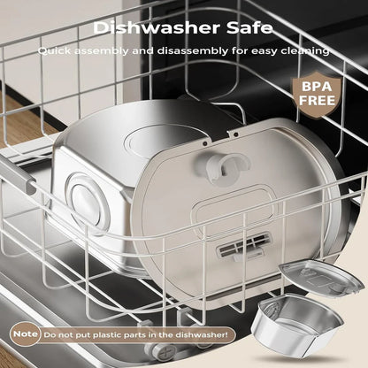 Evina™  Stainless Steel Water Fountain