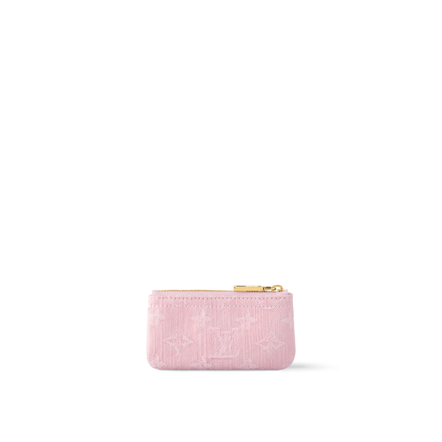 Pink Denim LV Wallet