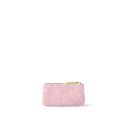 Pink Denim LV Wallet