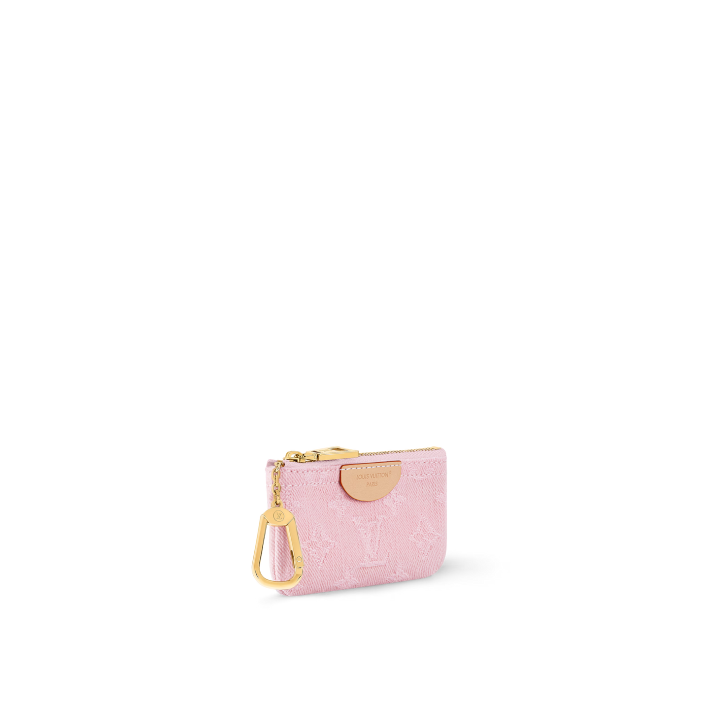 Pink Denim LV Wallet