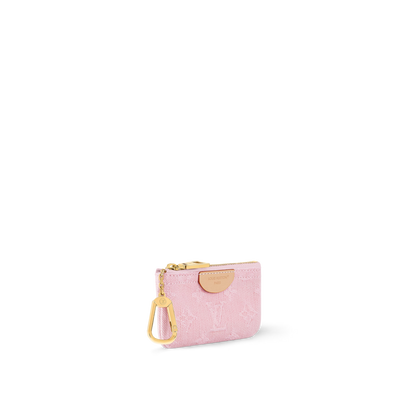 Pink Denim LV Wallet